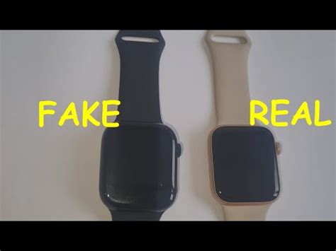 how to spot a fake apple watch series 7|how to tell if apple watch is real.